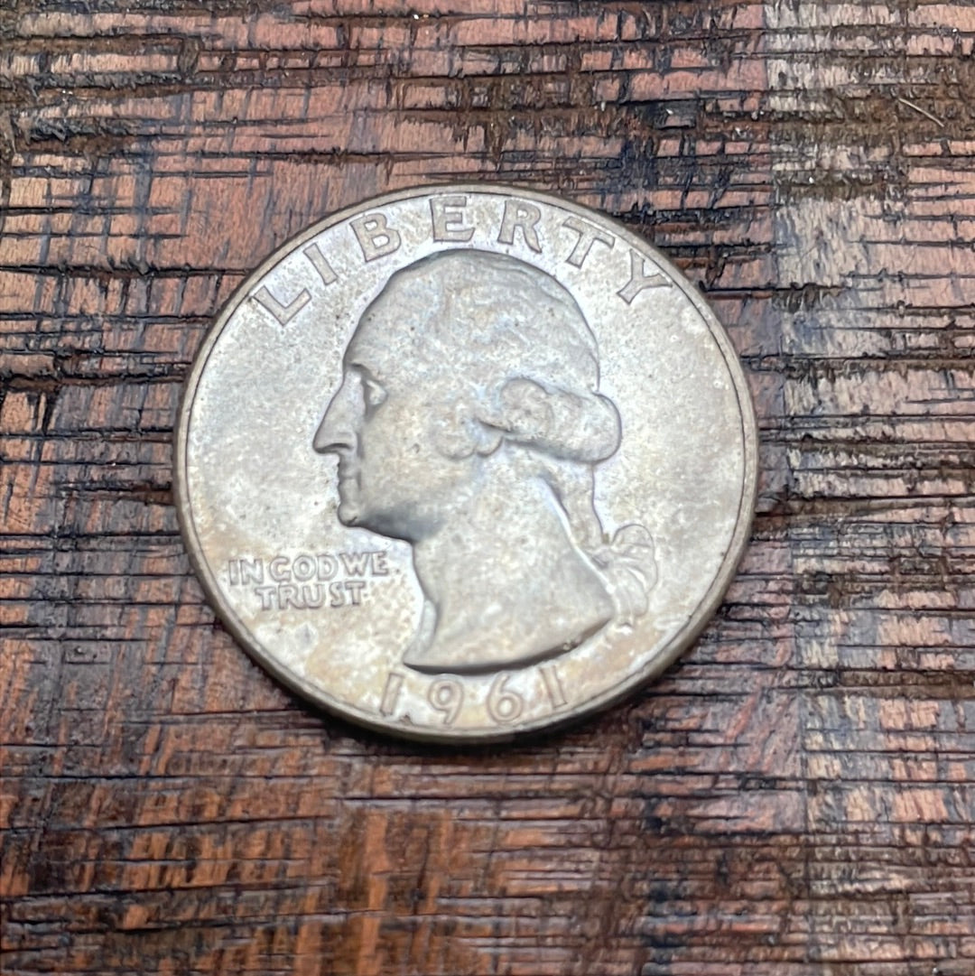 1961-D 25c US Washington Quarter