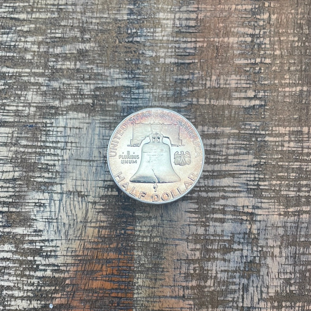 1961 50C US Franklin Half Dollar Proof