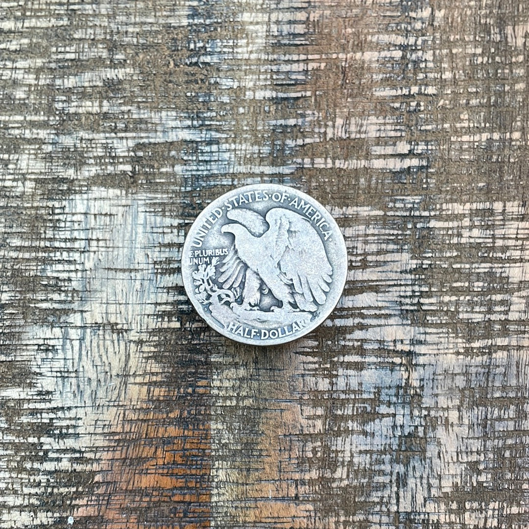 1918-S 50C US Walking Liberty Half Dollar