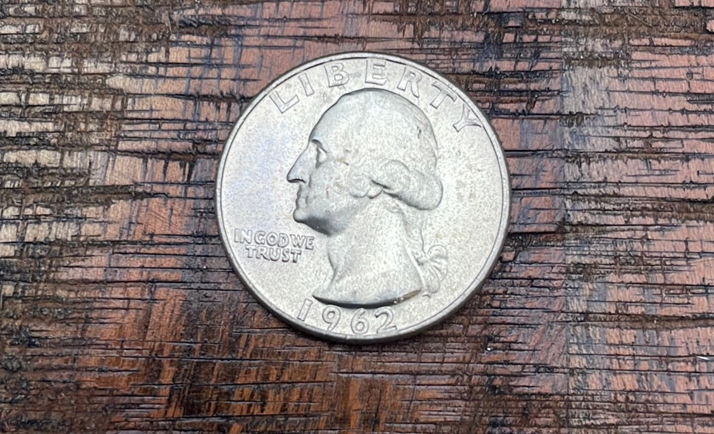 1962-D 25c US Washington Quarter