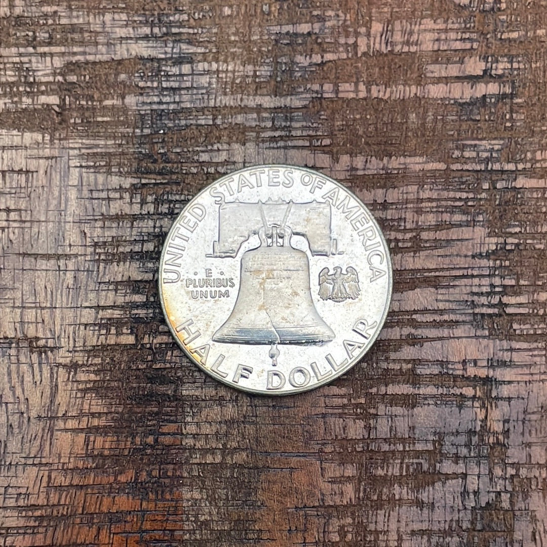1961 50C US Franklin Half Dollar Proof