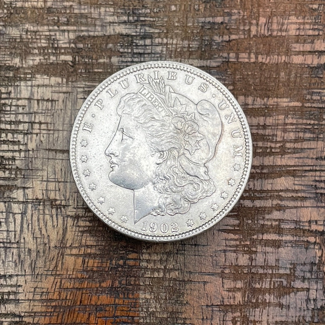1902 $1 US Morgan Silver Dollar