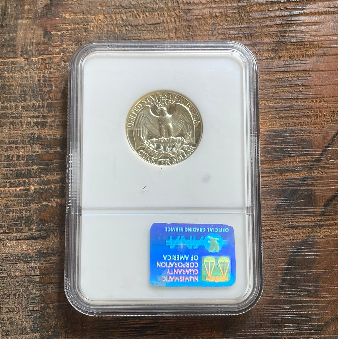 1963 25c US Silver Washington Quarter NGC PF 68 Cameo