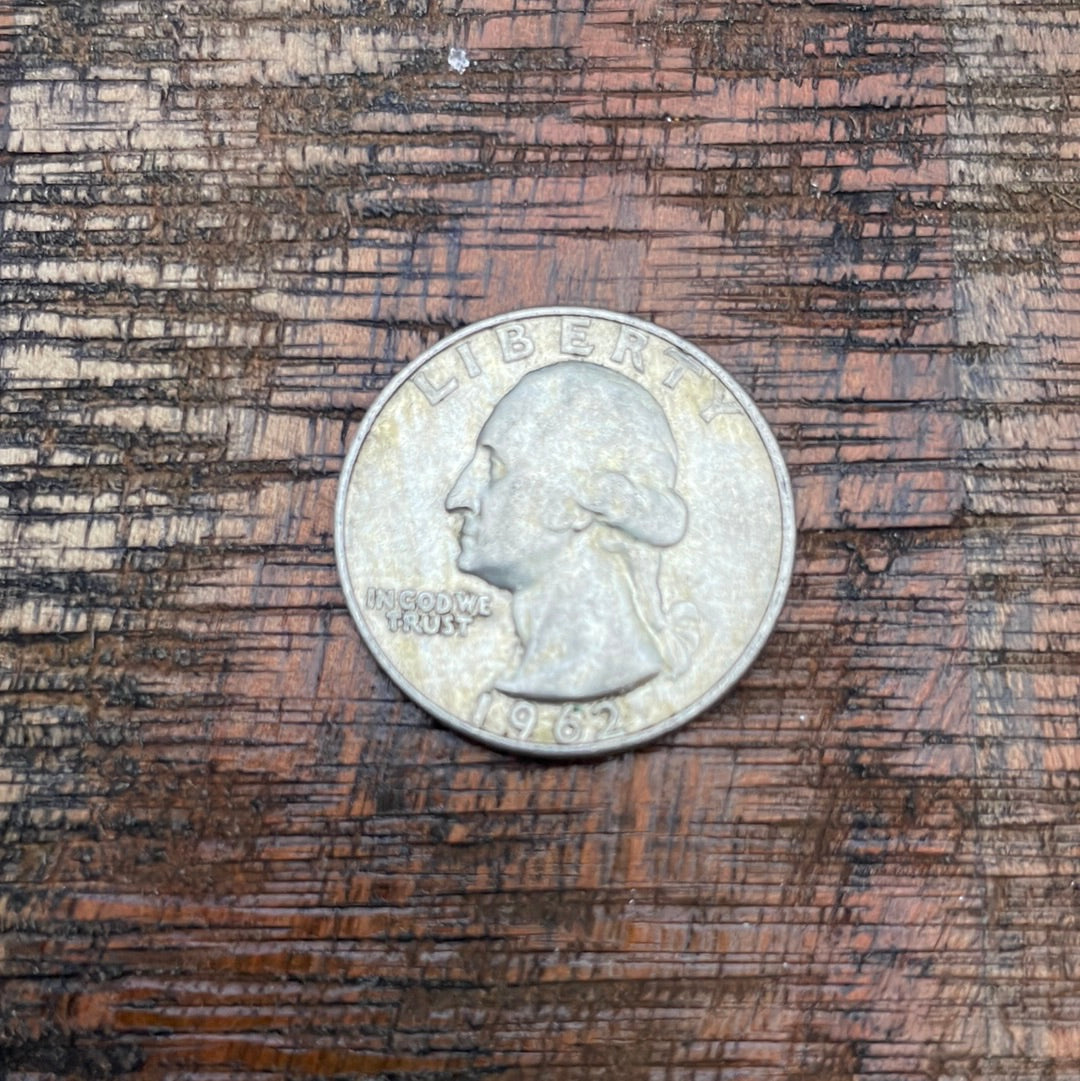 1962-D 25c US Washington Quarter