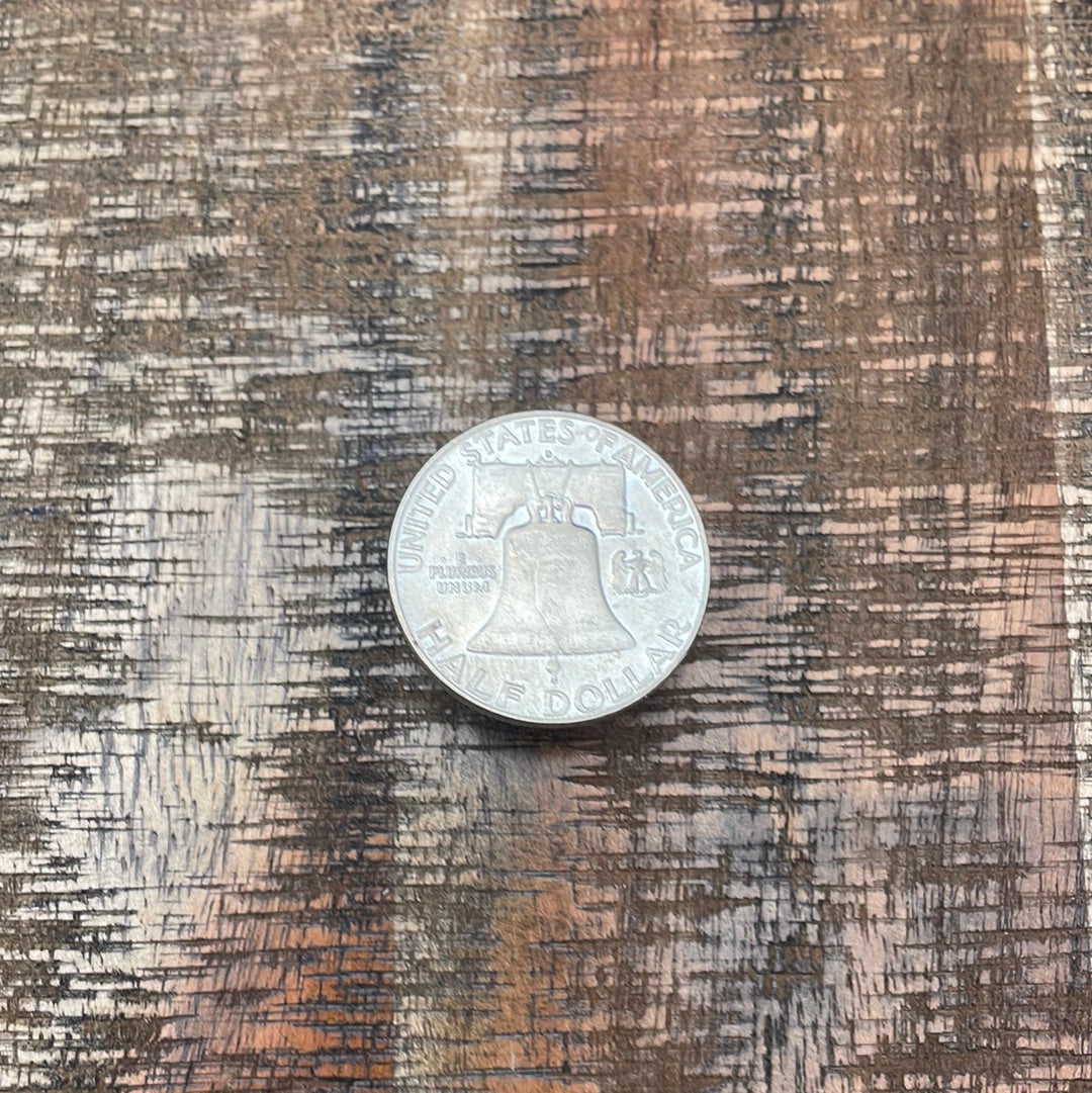 1963-D 50C US Franklin Half Dollar