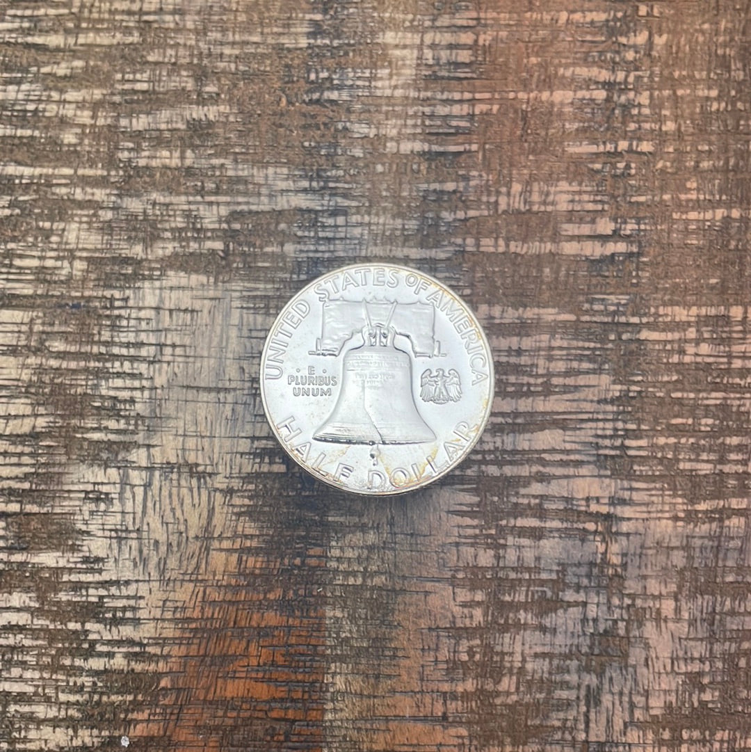 1961 50C US Franklin Half Dollar Proof