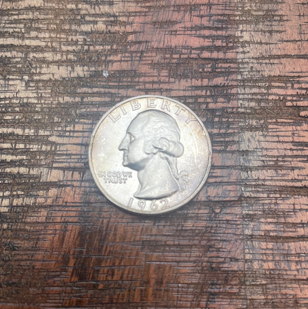 1962 25c US Proof Washington Quarter