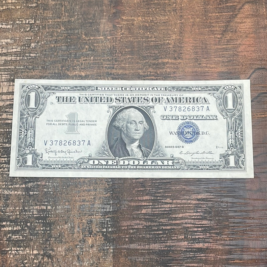 1957 Series B $1 Silver Certificate - Uncirculated