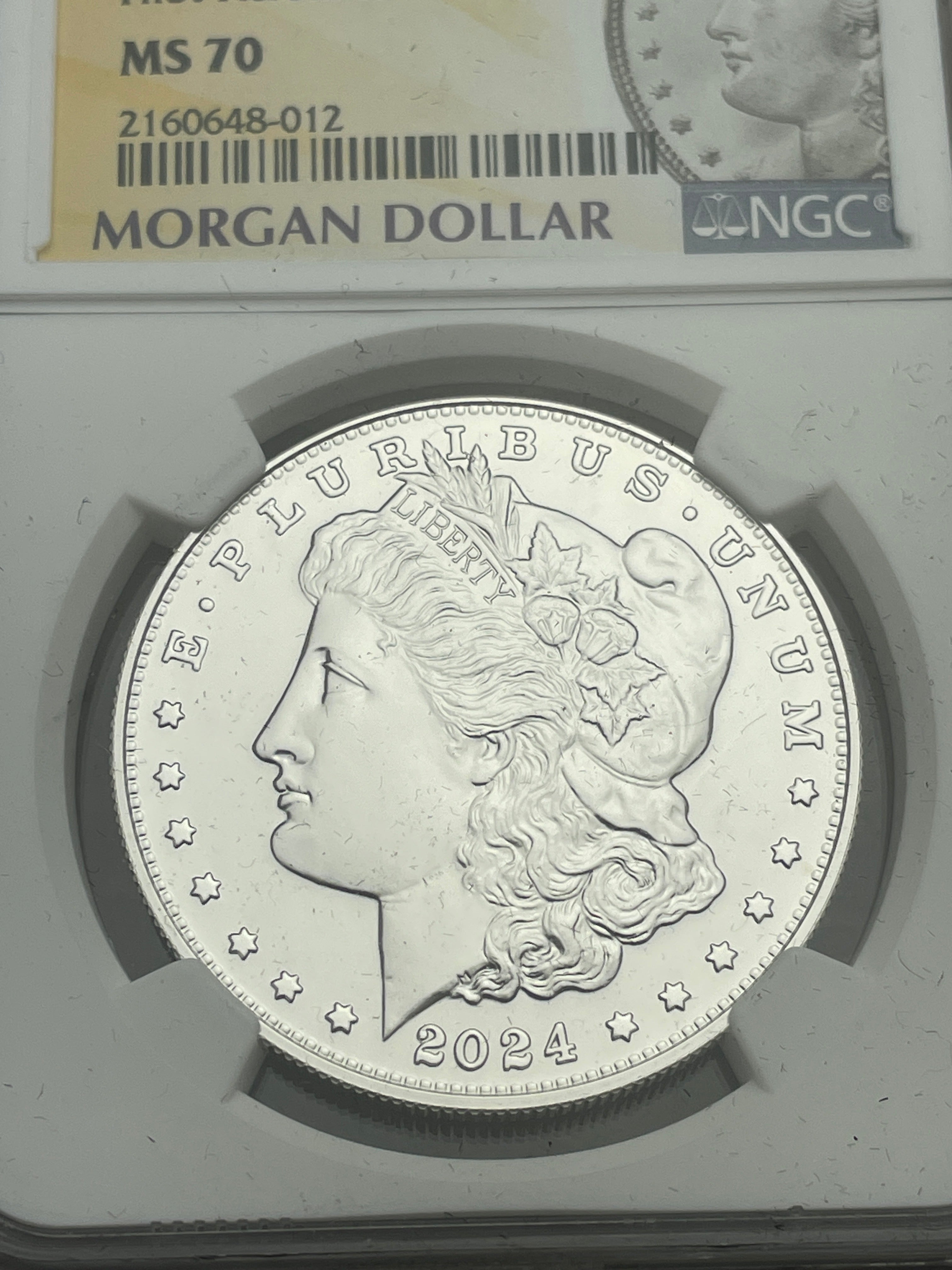 2024 Morgan Silver Dollar $1 NGC MS70 First Releases