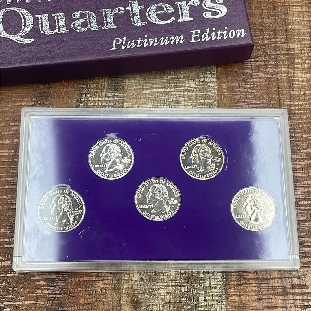 2003 Platinum Edition State Quarter Collection