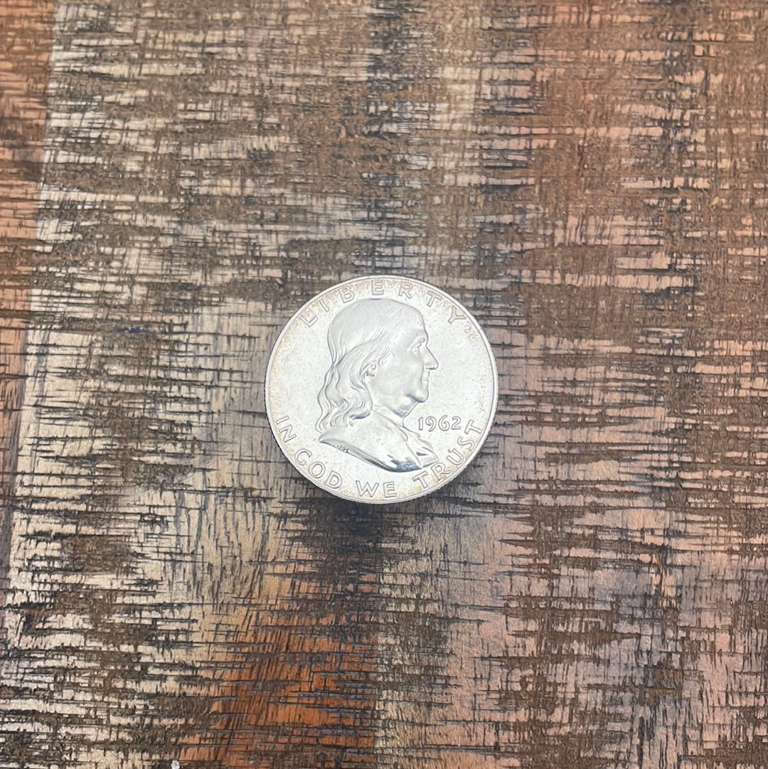 1962 50C US Franklin Half Dollar Proof