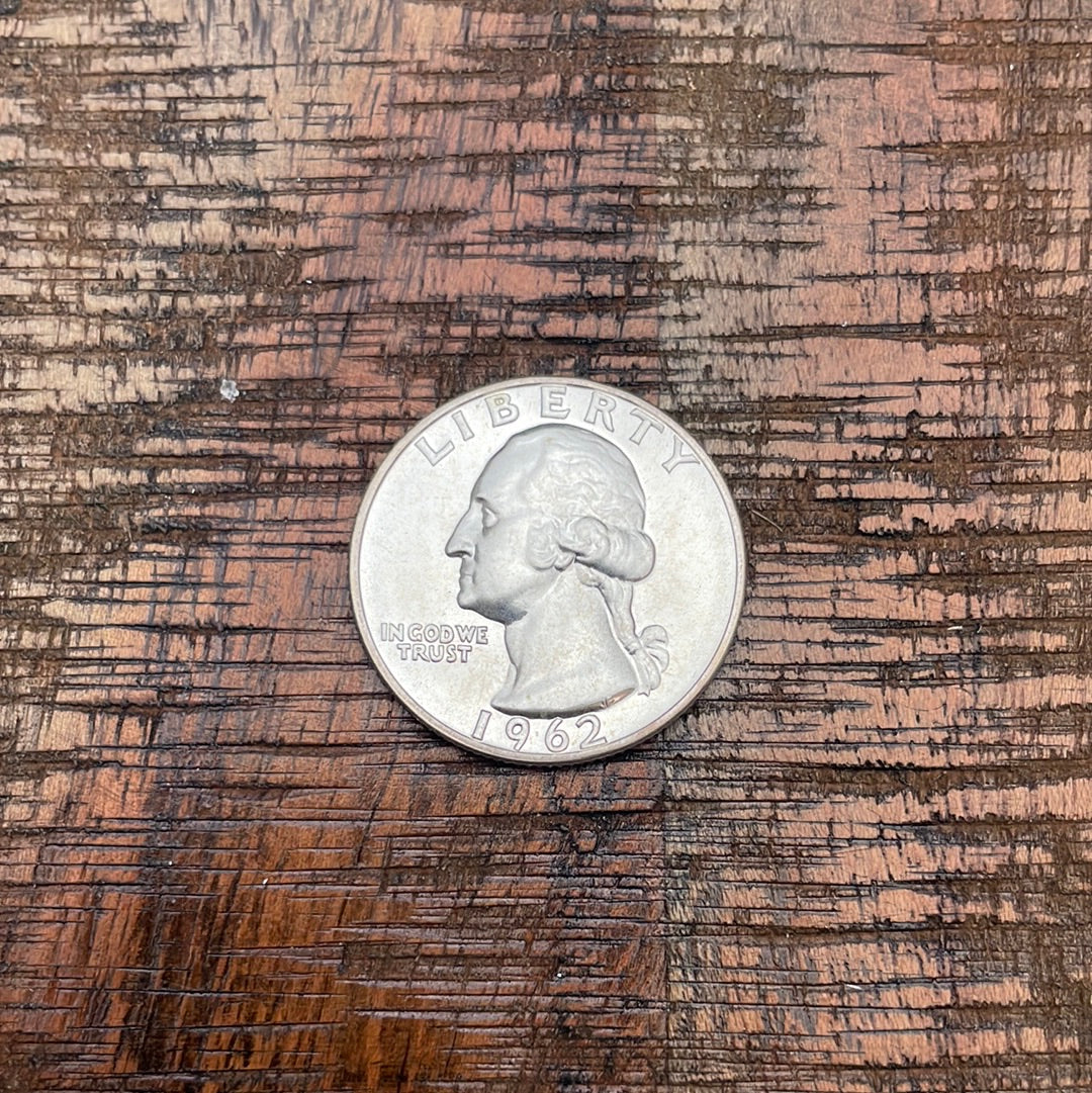 1962 25c US Proof Washington Quarter