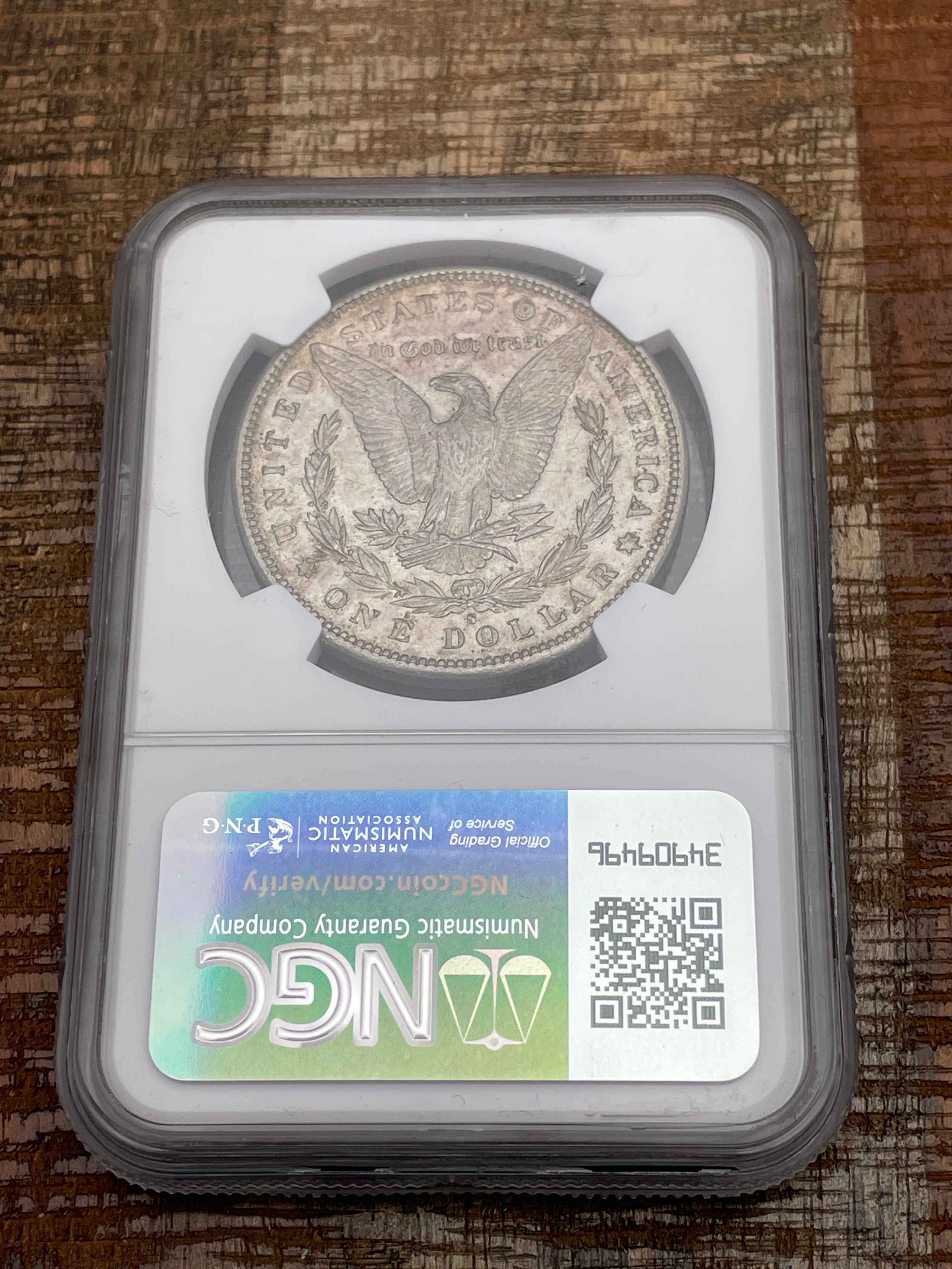 1897-S $1 US Silver Morgan Dollar NGC MS62