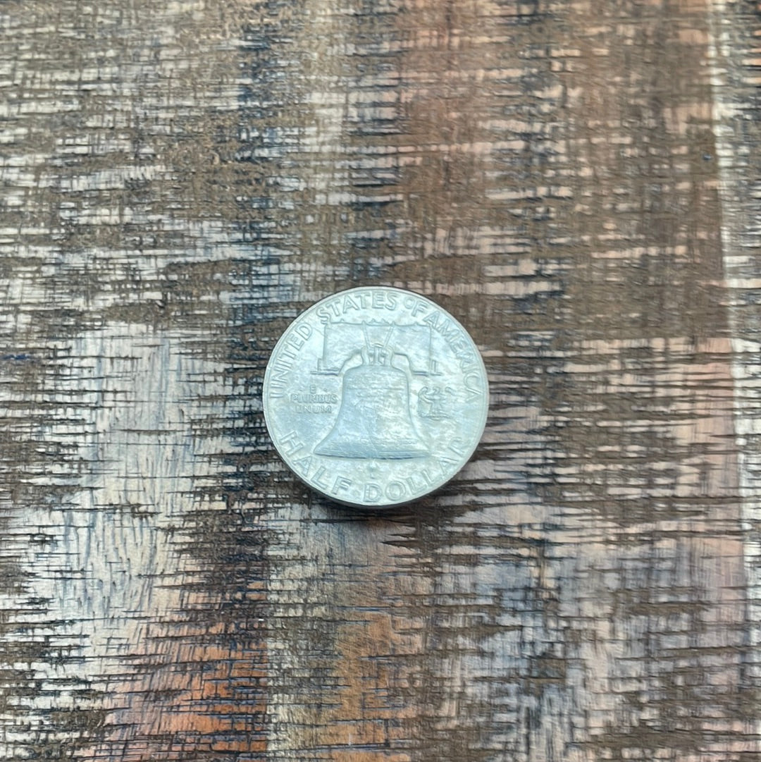 1963 50C US Franklin Half Dollar