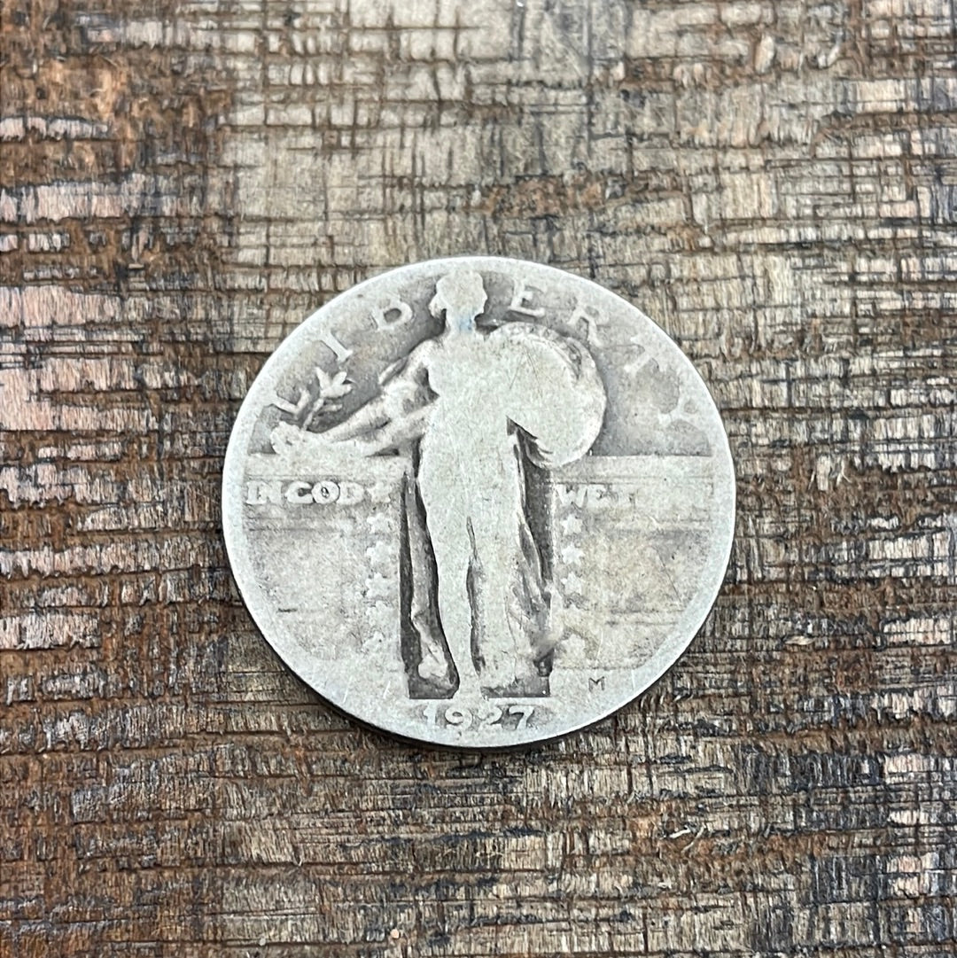 1927 25C US Standing Liberty Quarter