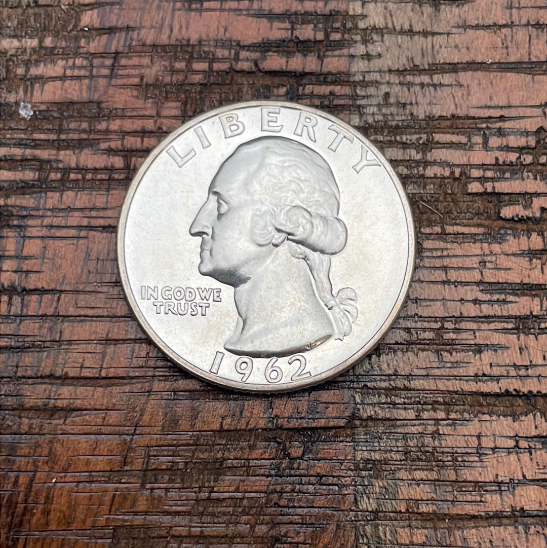 1962 25c US Proof Washington Quarter