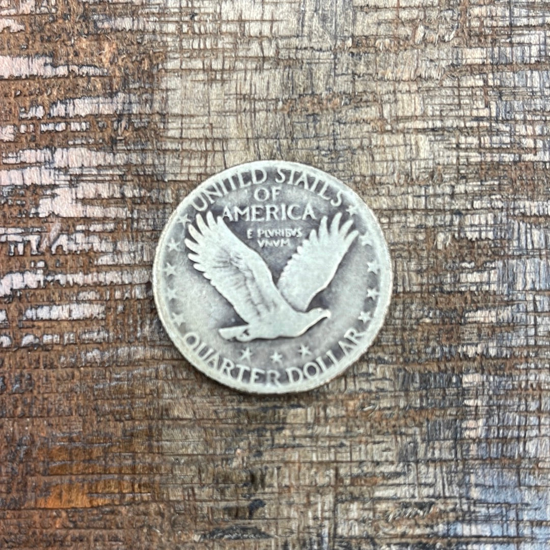 1928-D 25c. US Standing Liberty Quarter