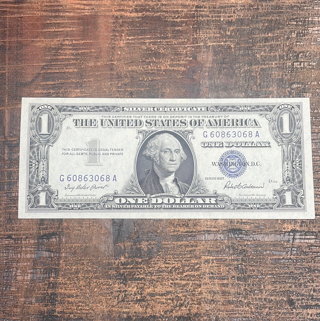 1957 Series $1 Silver Certificate - Uncirculated