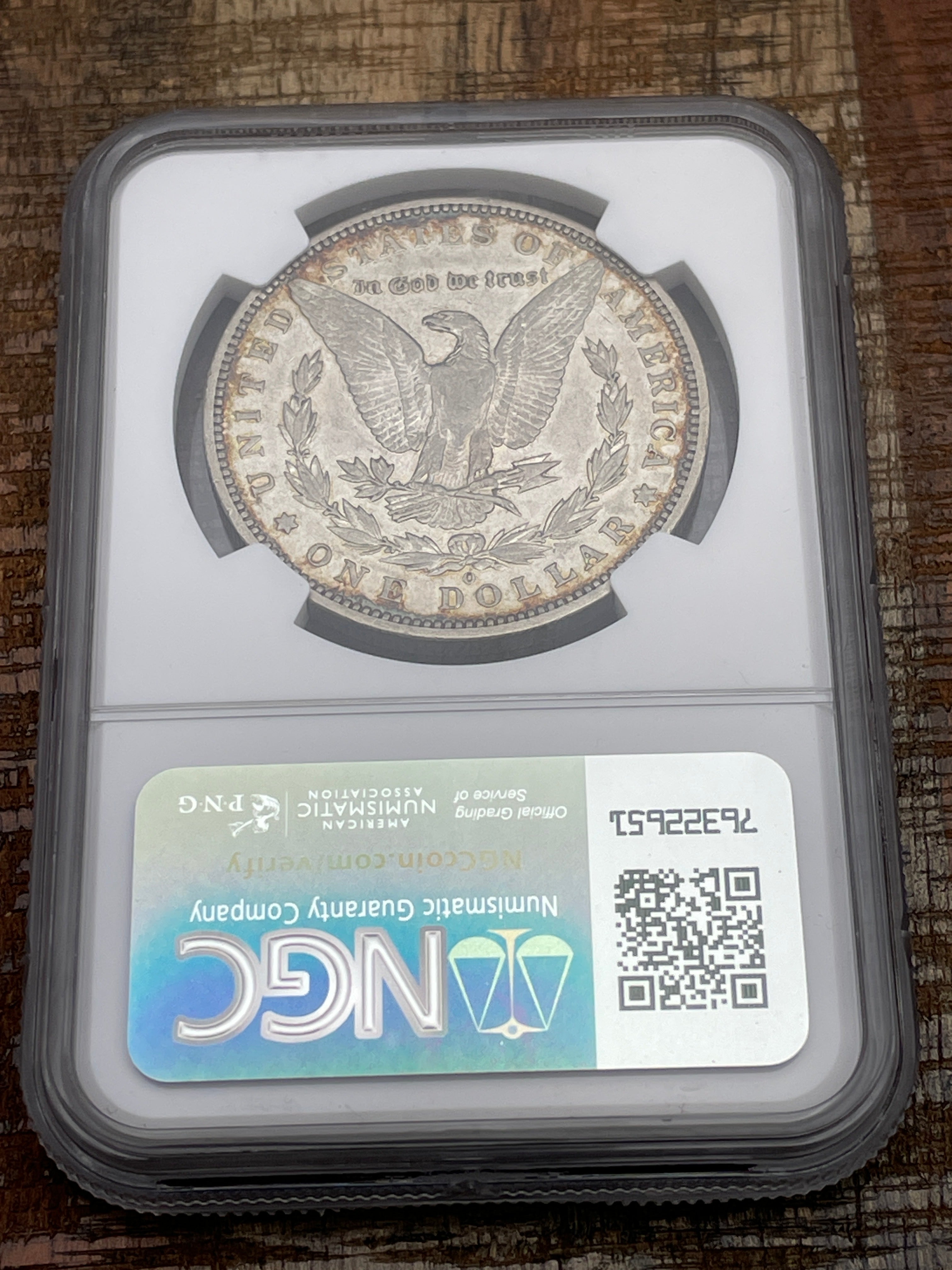 1895-O $1 US Silver Morgan Dollar NGC XF40 ~ KEY DATE