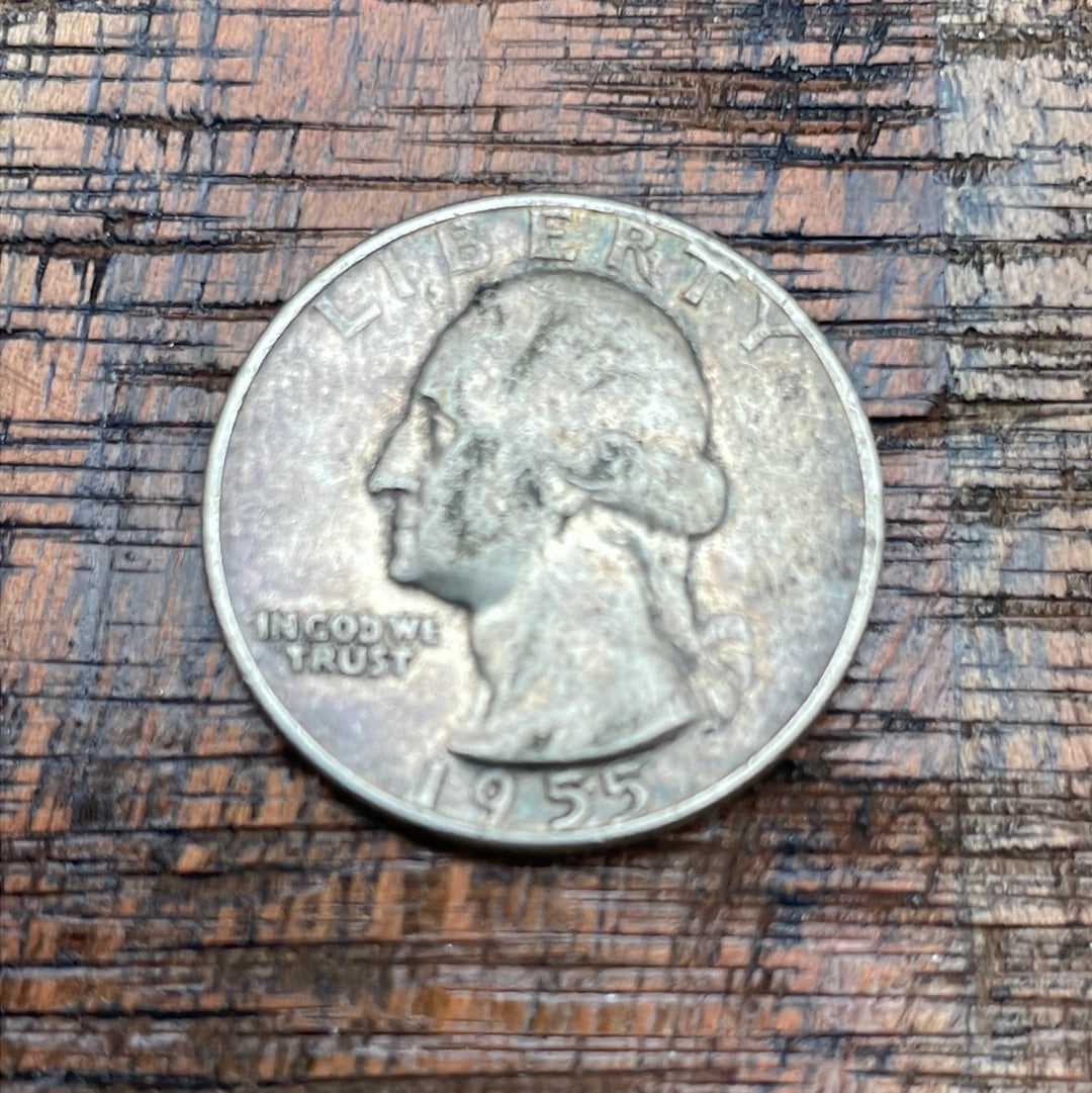 1955 25c US Washington Quarter