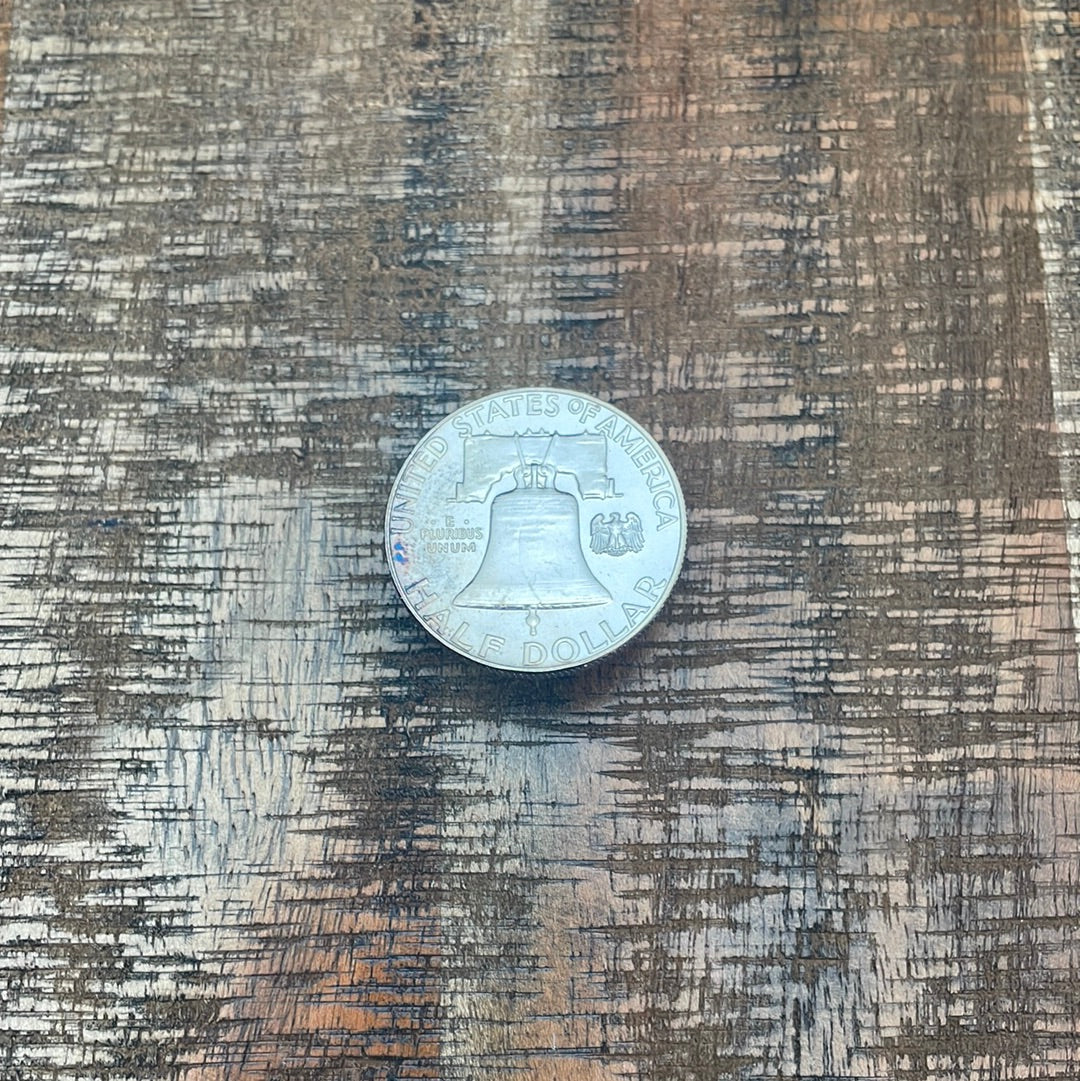 1962 50C US Franklin Half Dollar Proof