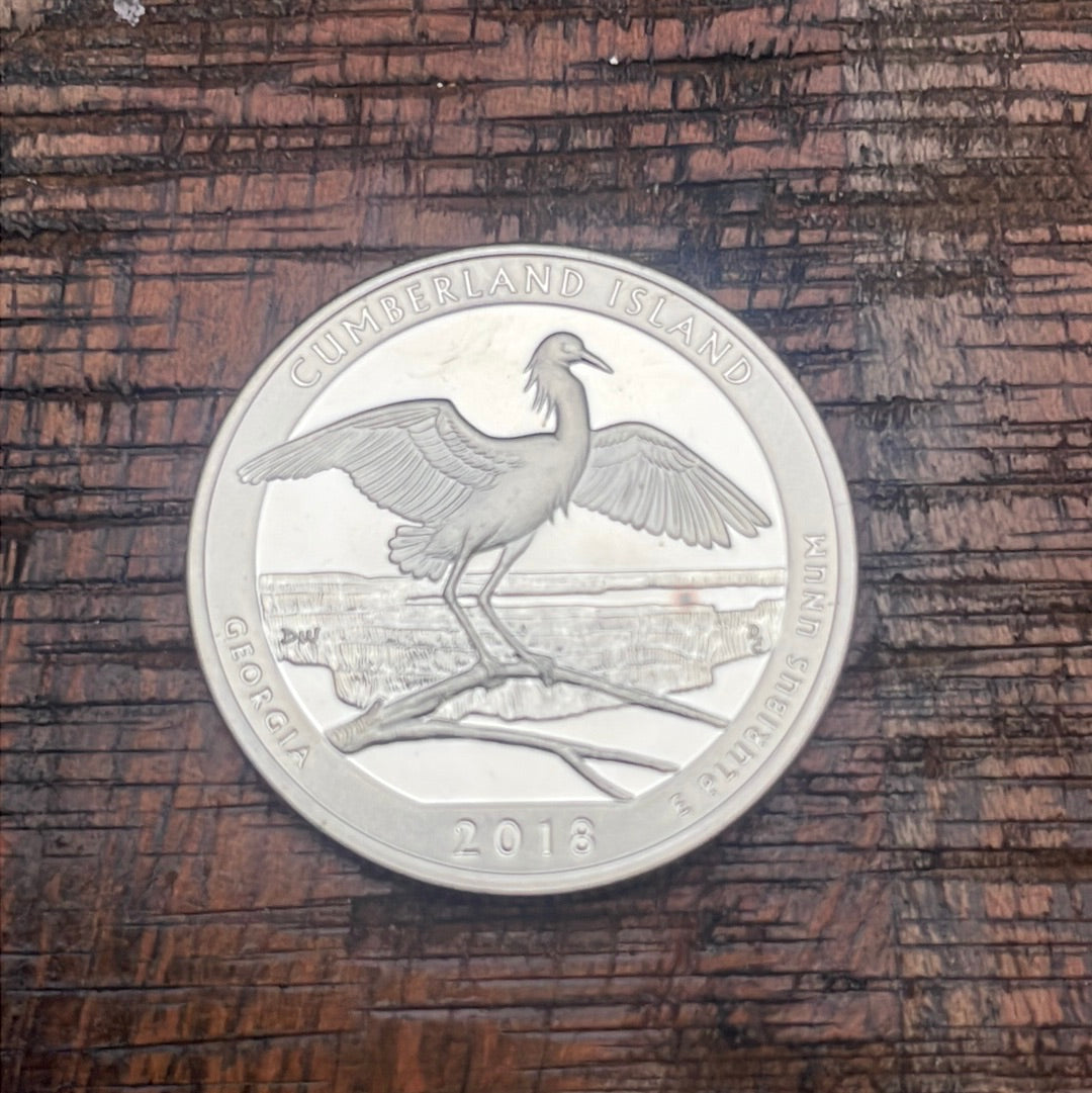 2018-S 25c US Proof Washington Quarter~Silver