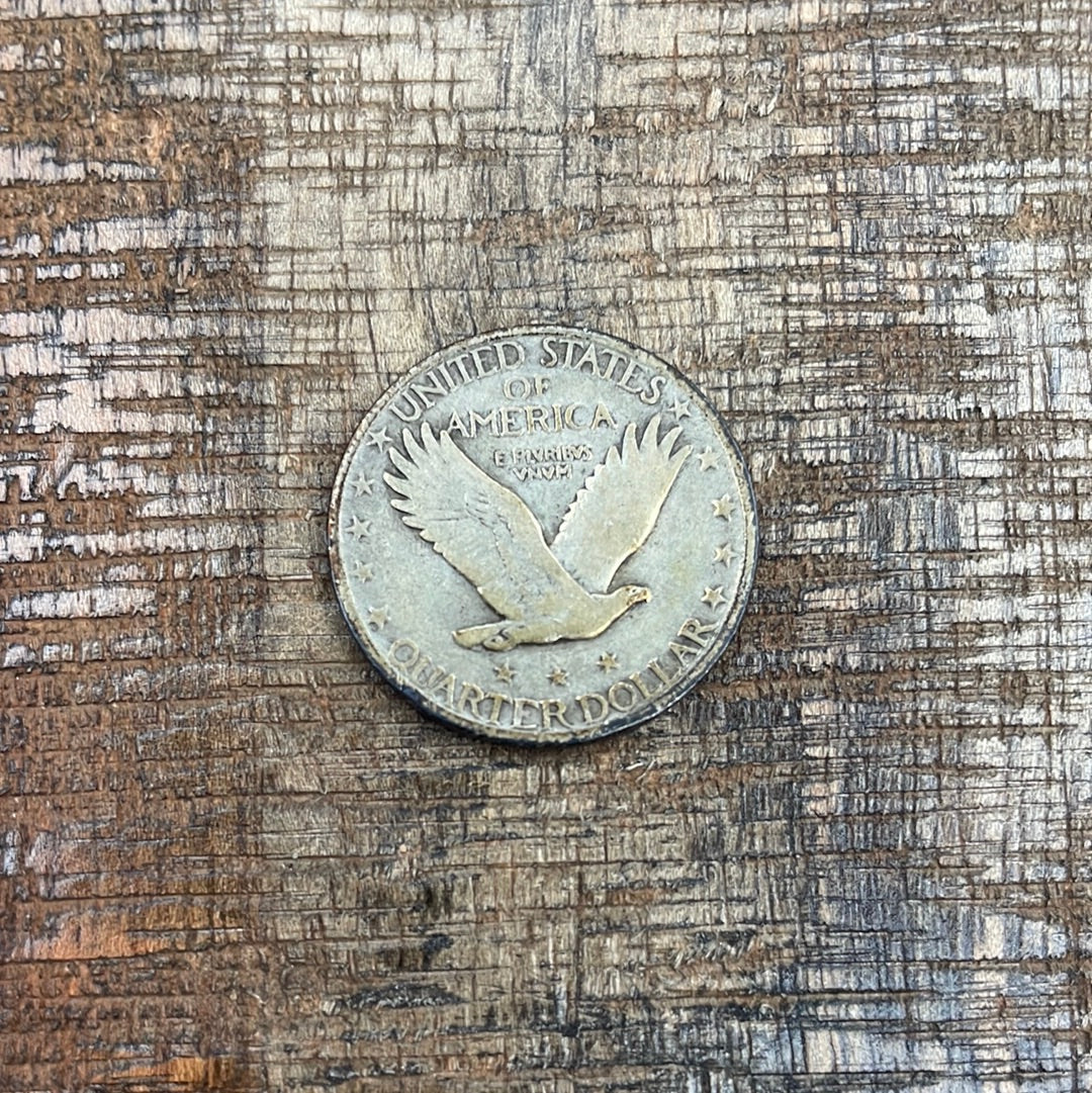 1927 25C US Standing Liberty Quarter