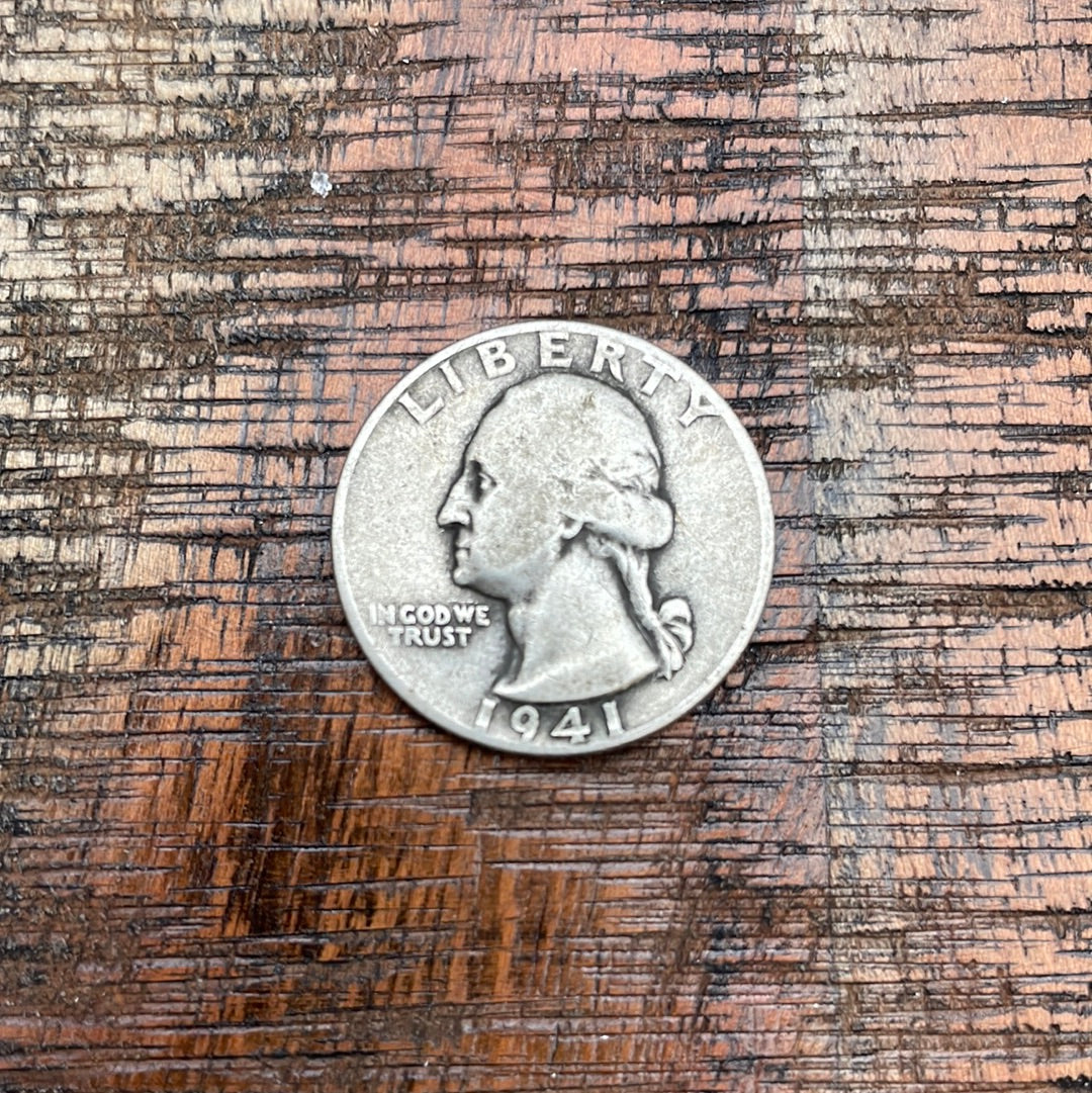 1941 25c US Washington Quarter