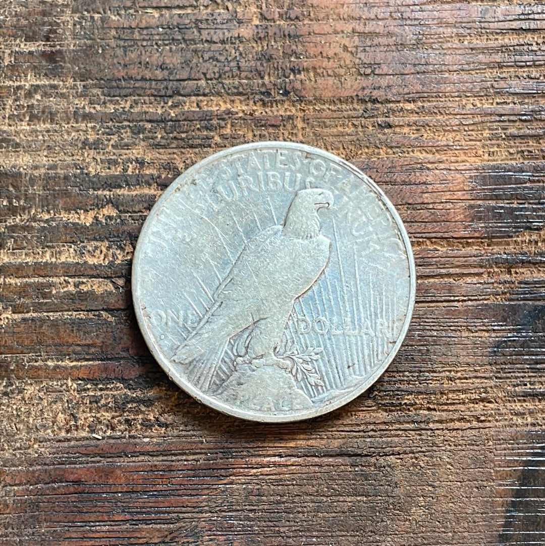 1934-D $1 US Silver Peace Dollar