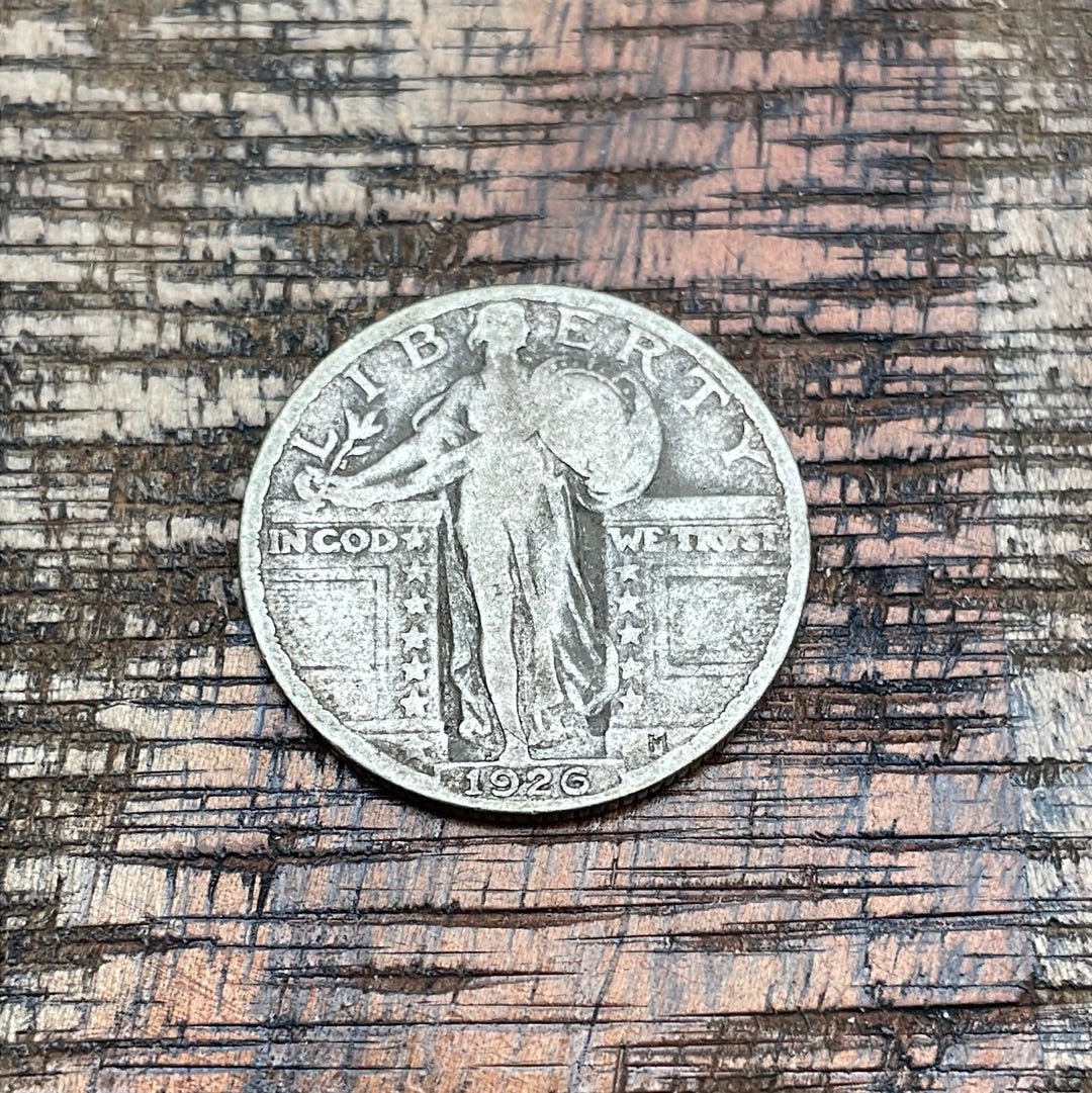 1926 25C US Standing Liberty Quarter