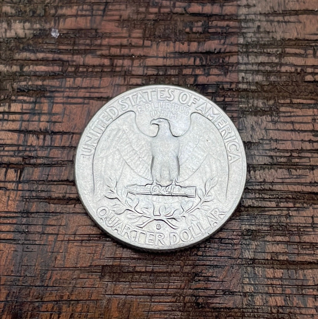 1963-D 25c US Washington Quarter