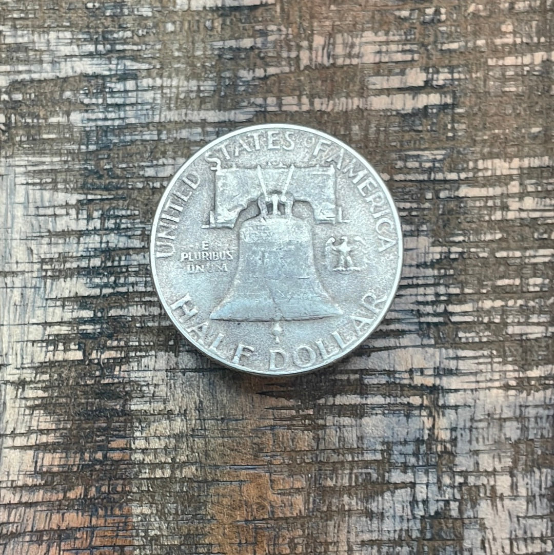 1954 50C US Franklin Half Dollar