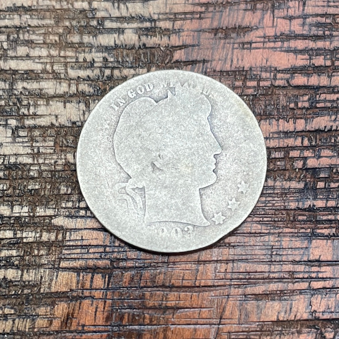 1903-O 25C US Barber Quarter