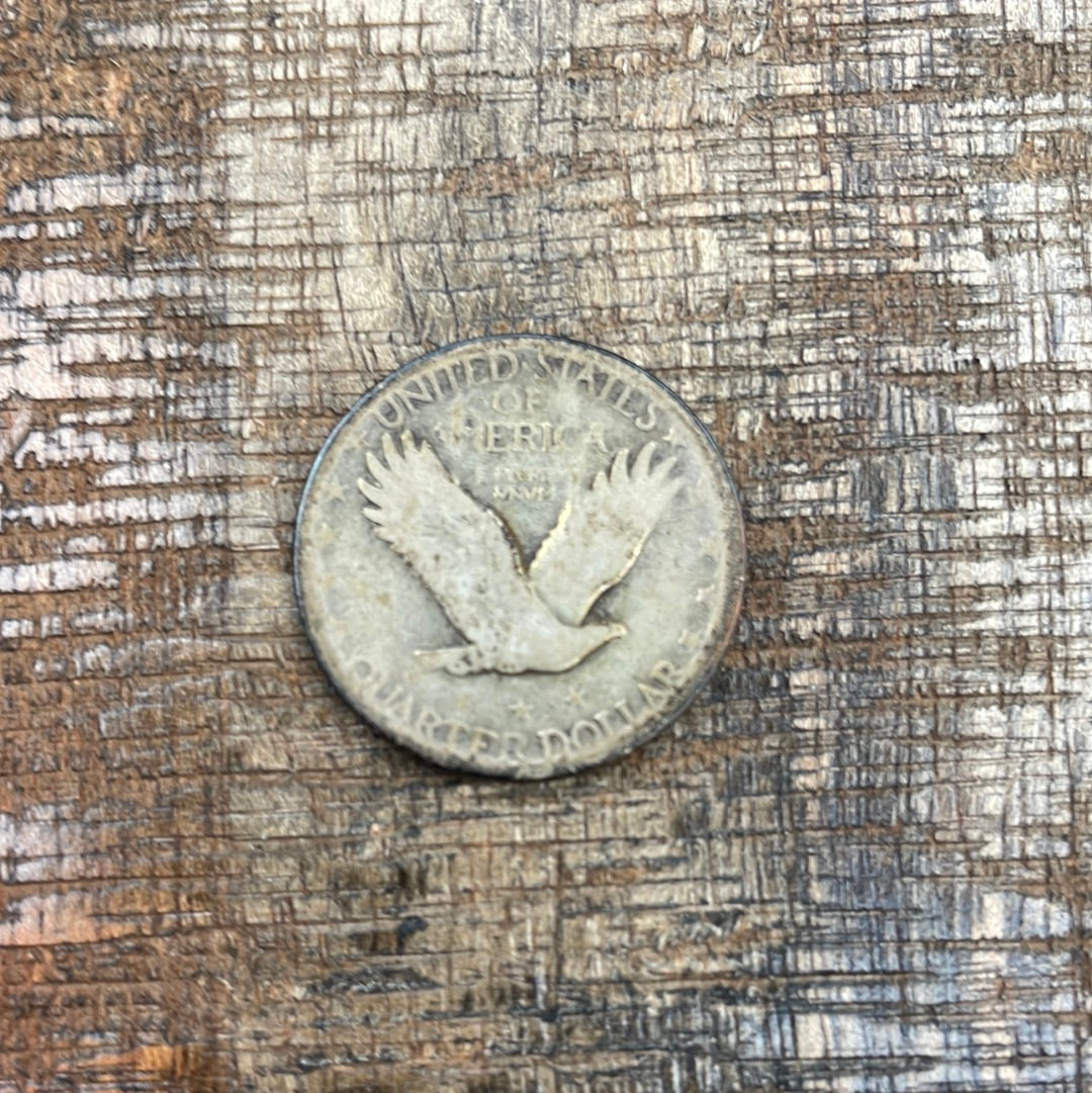 1927-S 25C US Standing Liberty Quarter