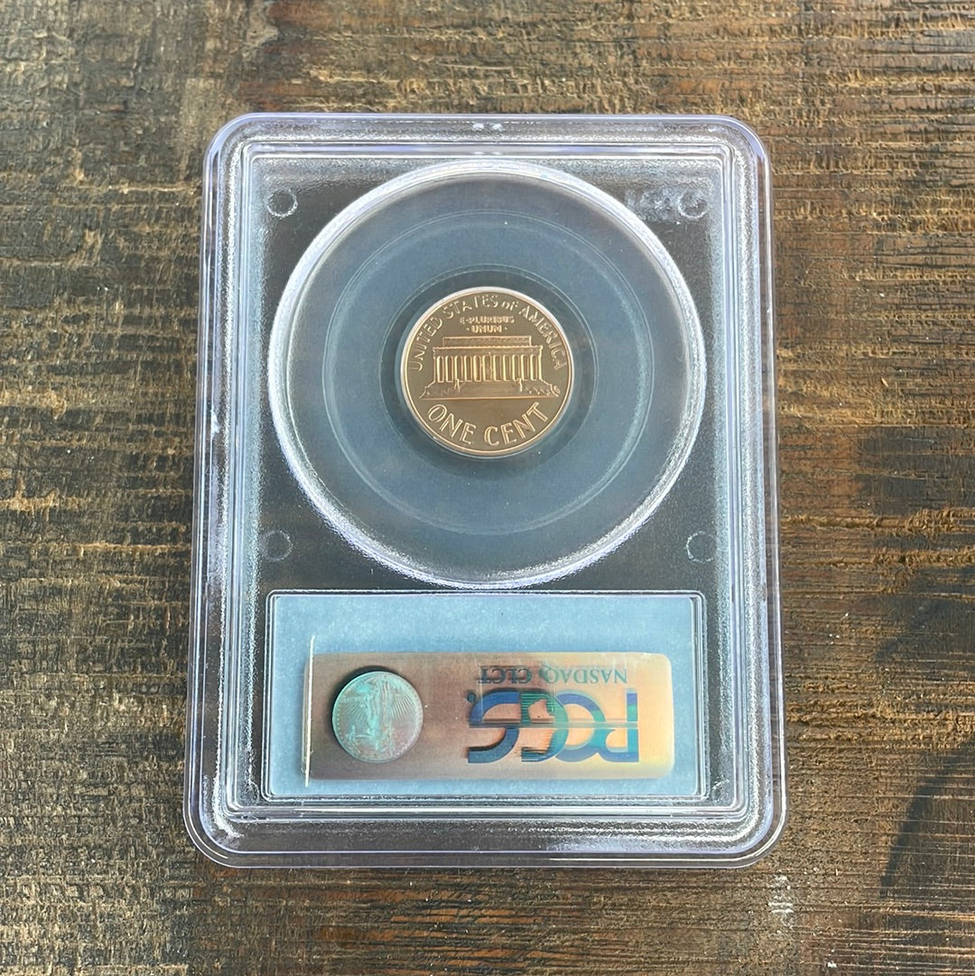 1997-S 1c US Lincoln Memorial Cent PCGS PR69RD DCAM