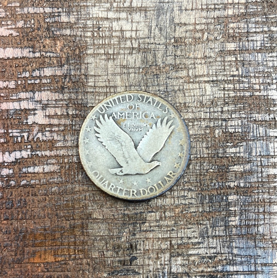 1928-D 25c. US Standing Liberty Quarter