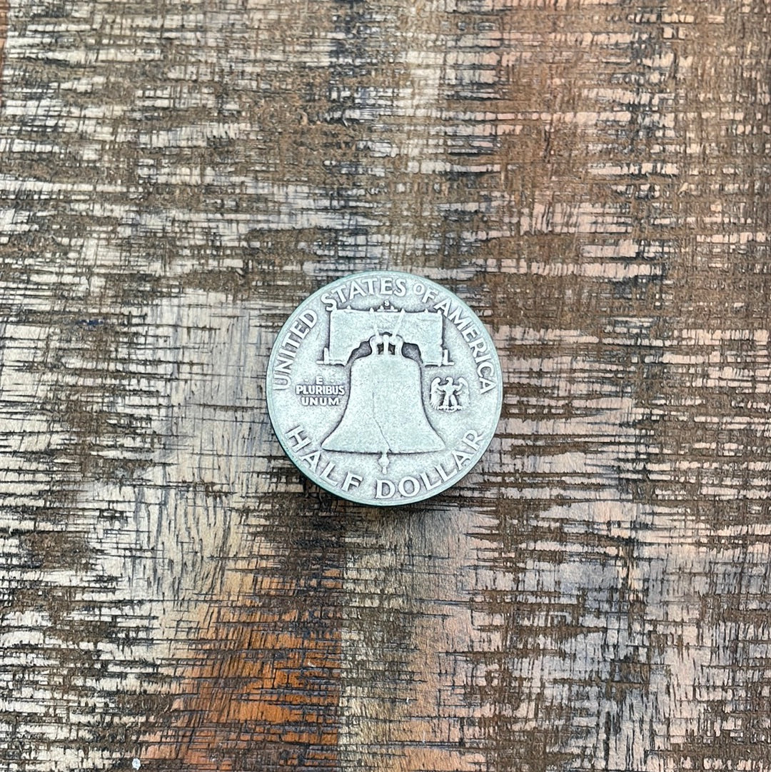 1951-S 50C US Franklin Half Dollar