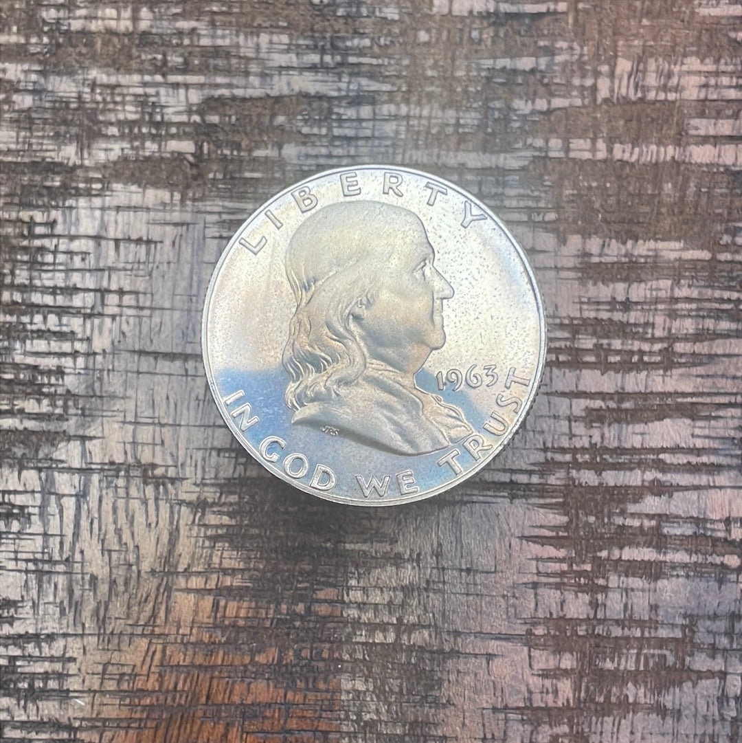 1963 50C US Franklin Half Dollar - Proof
