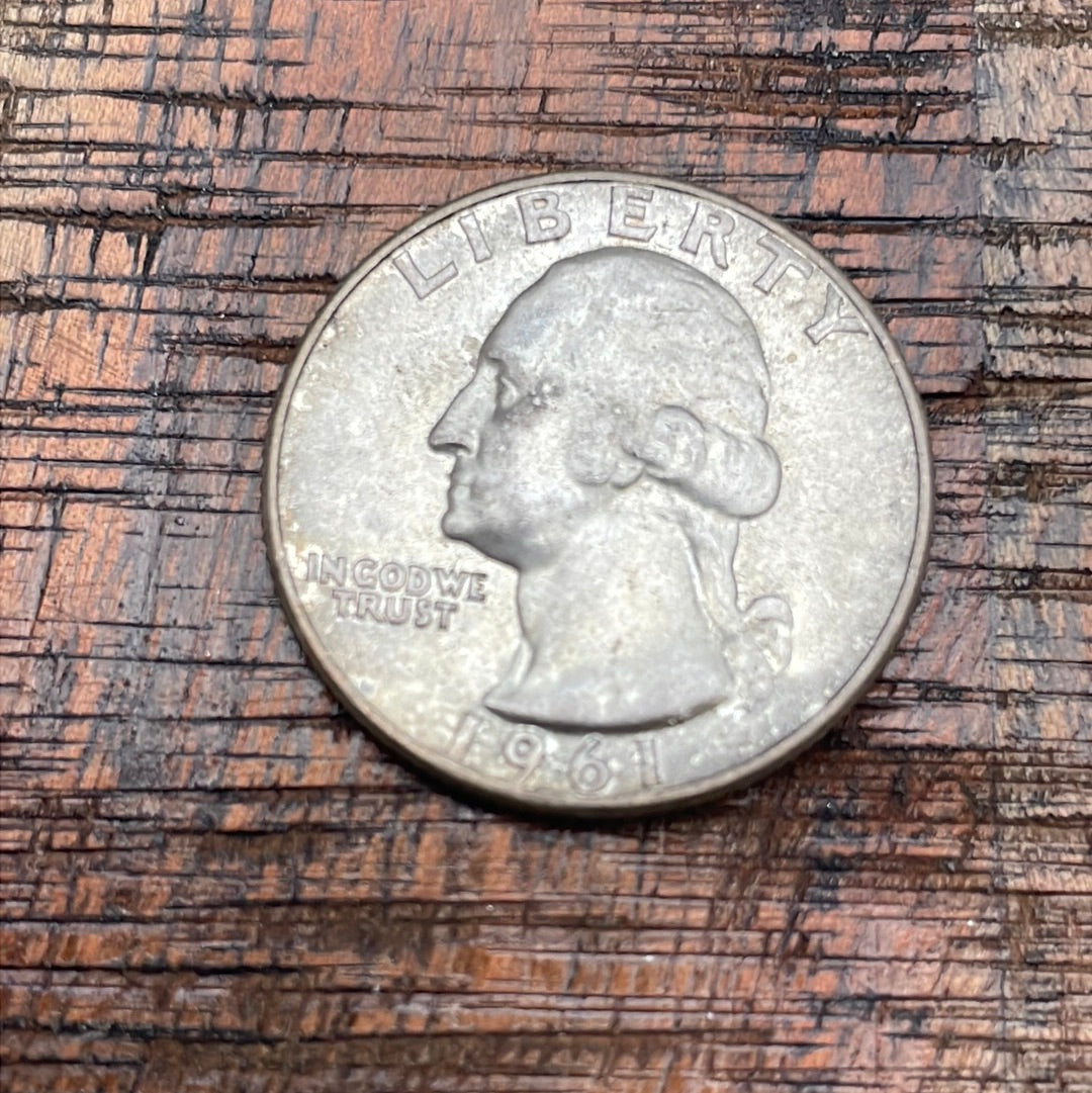 1961-D 25c US Washington Quarter