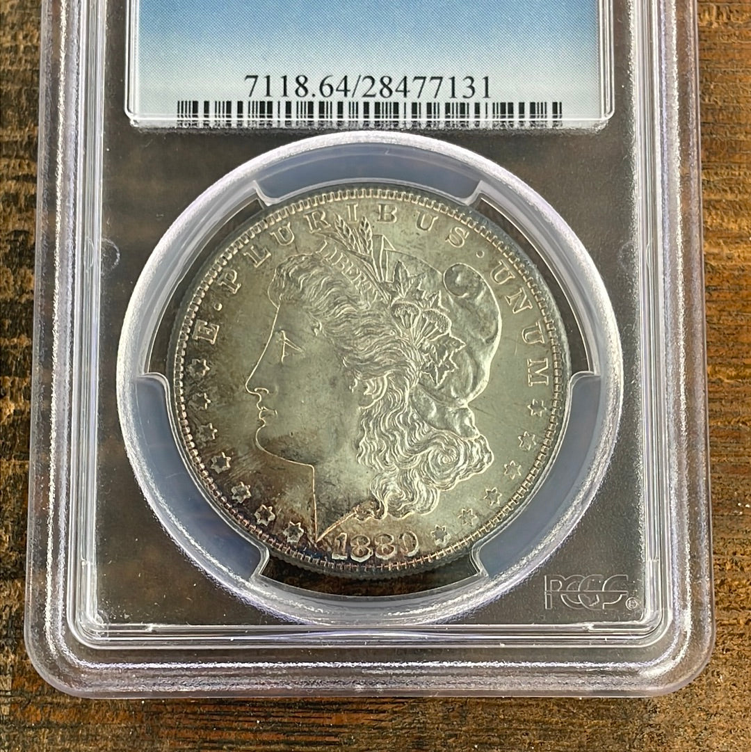 1880-S $1 US Morgan Silver Dollar PCGS MS64