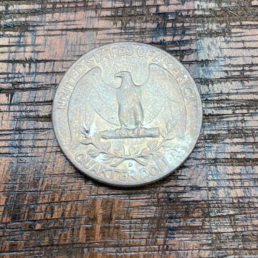 1961-D 25c US Washington Quarter