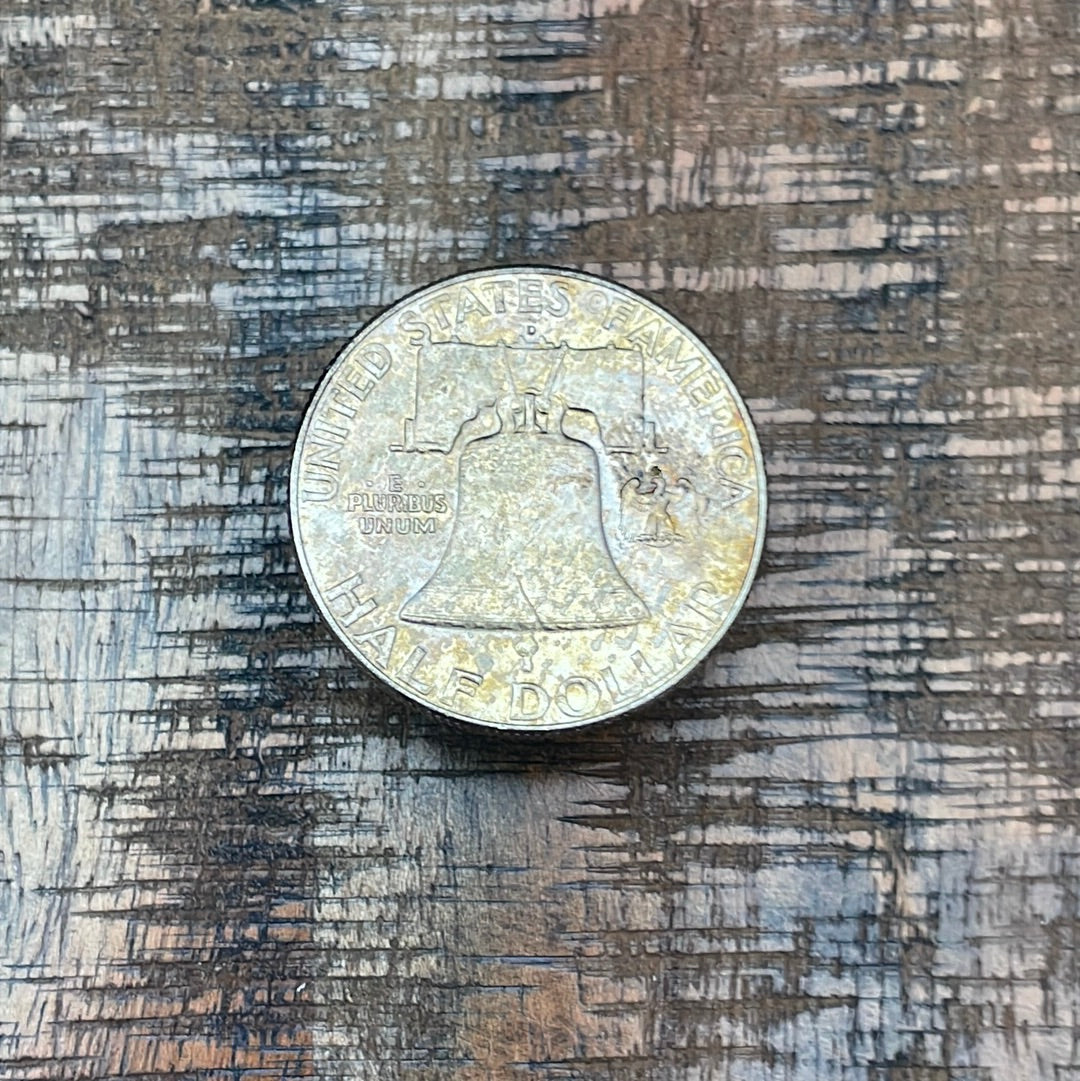 1963-D 50C US Franklin Half Dollar