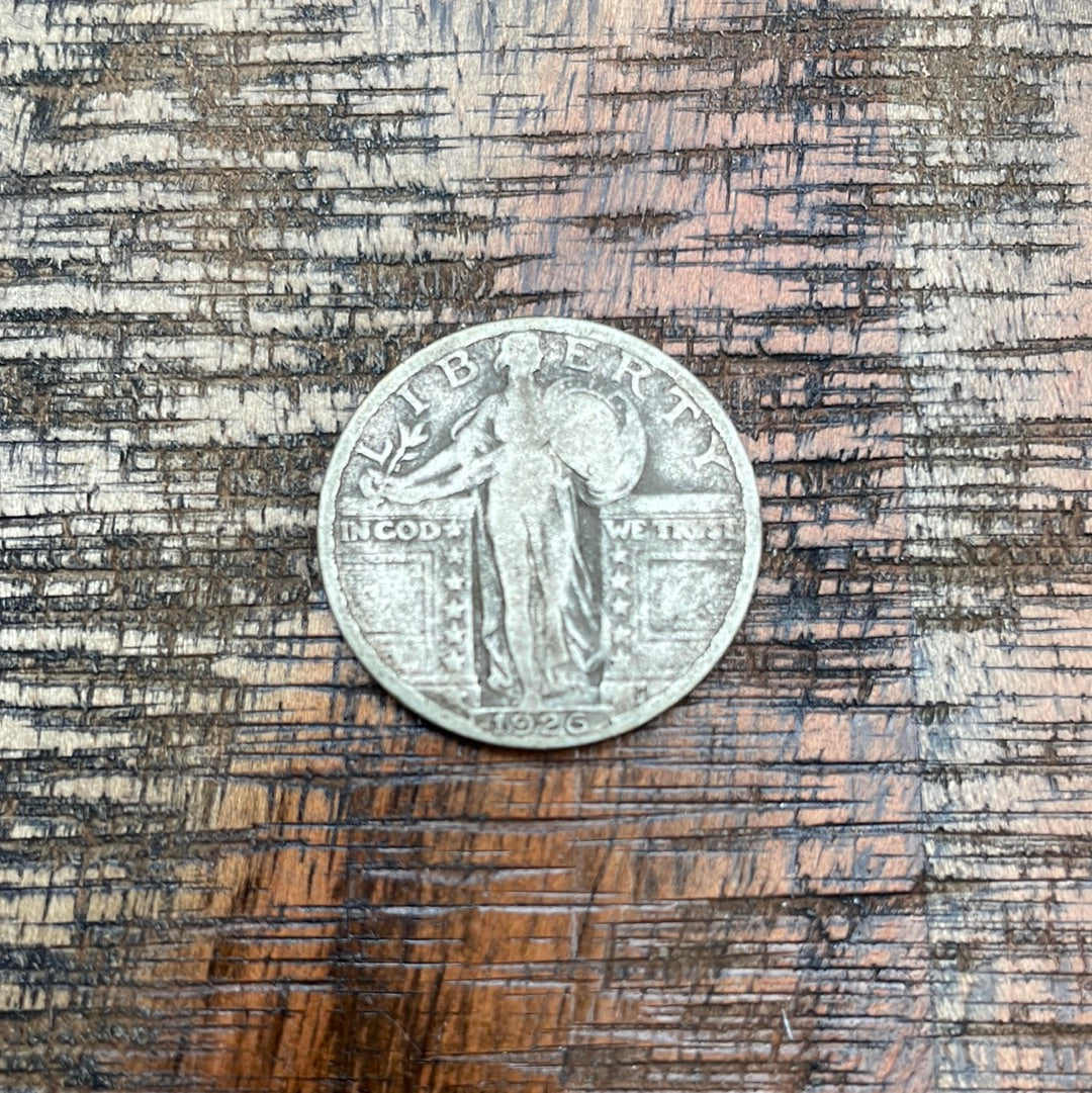 1926 25C US Standing Liberty Quarter