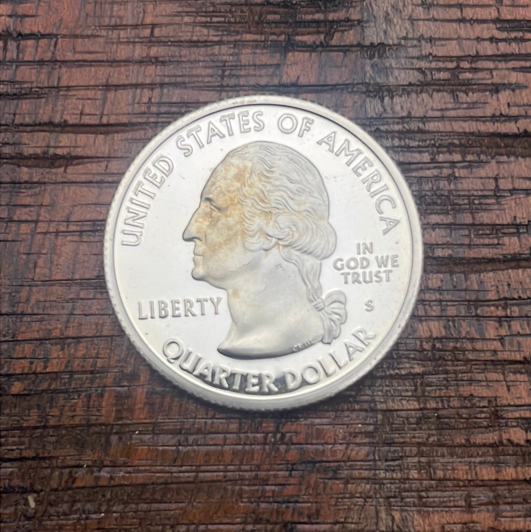 2000-S 25c US Proof Washington Quarter~Silver