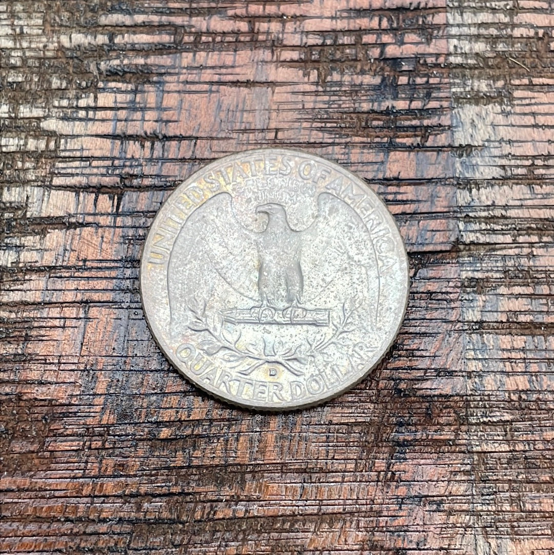 1961-D 25c US Washington Quarter