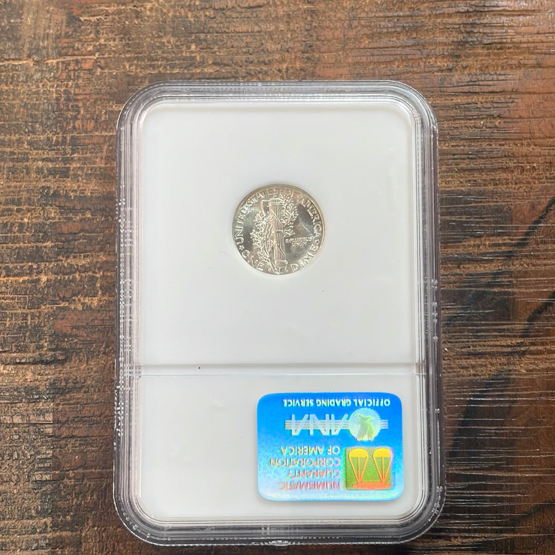 1944-S US 10c Mercury Dime NGC MS66