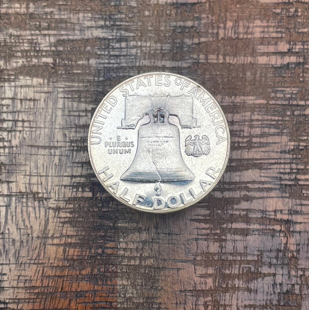 1961 50C US Franklin Half Dollar Proof