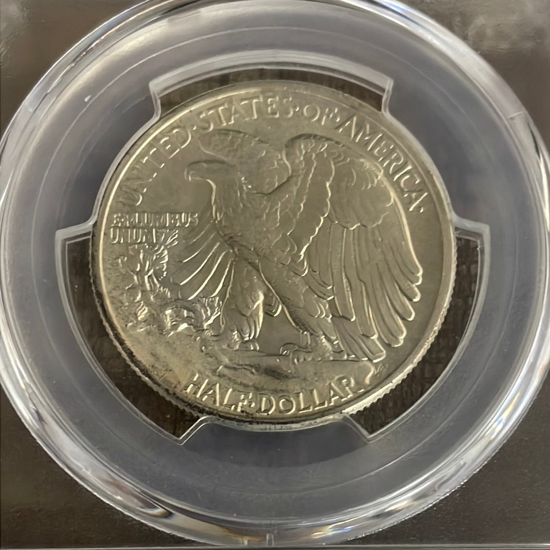 1945 50c Walking Liberty Half Dollar PCGS MS65