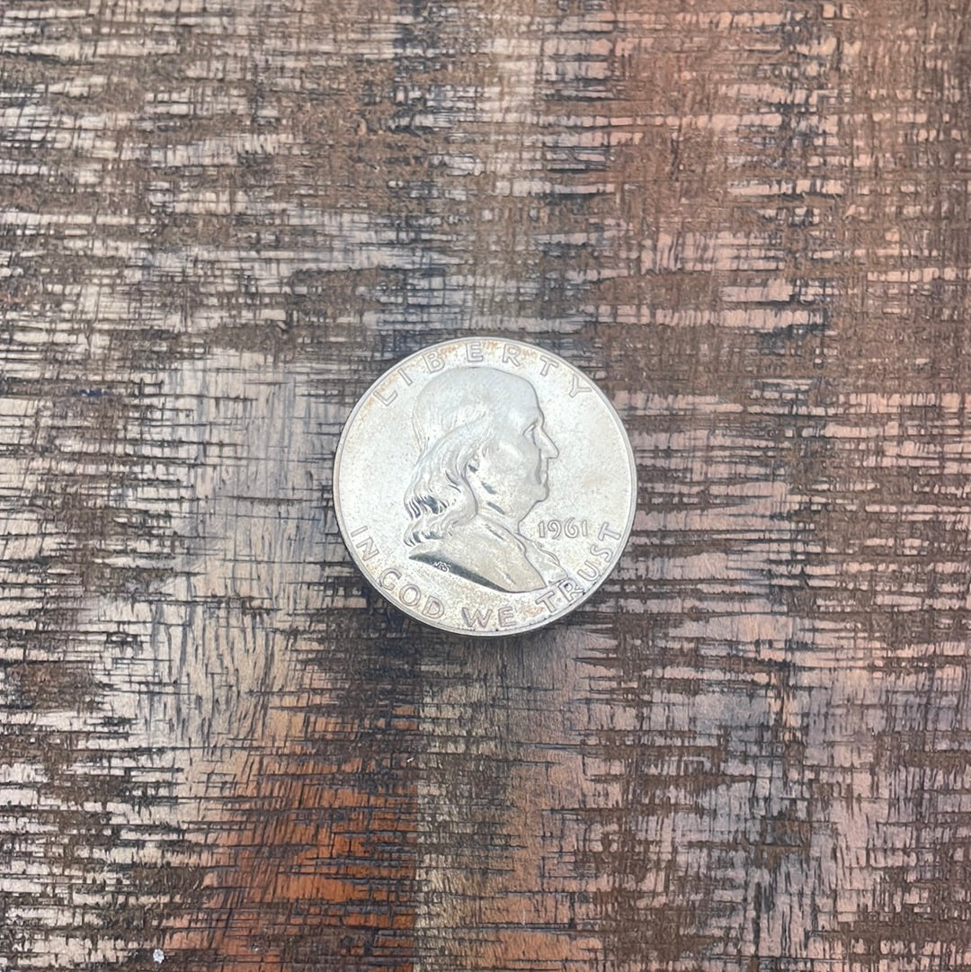 1961 50C US Franklin Half Dollar Proof