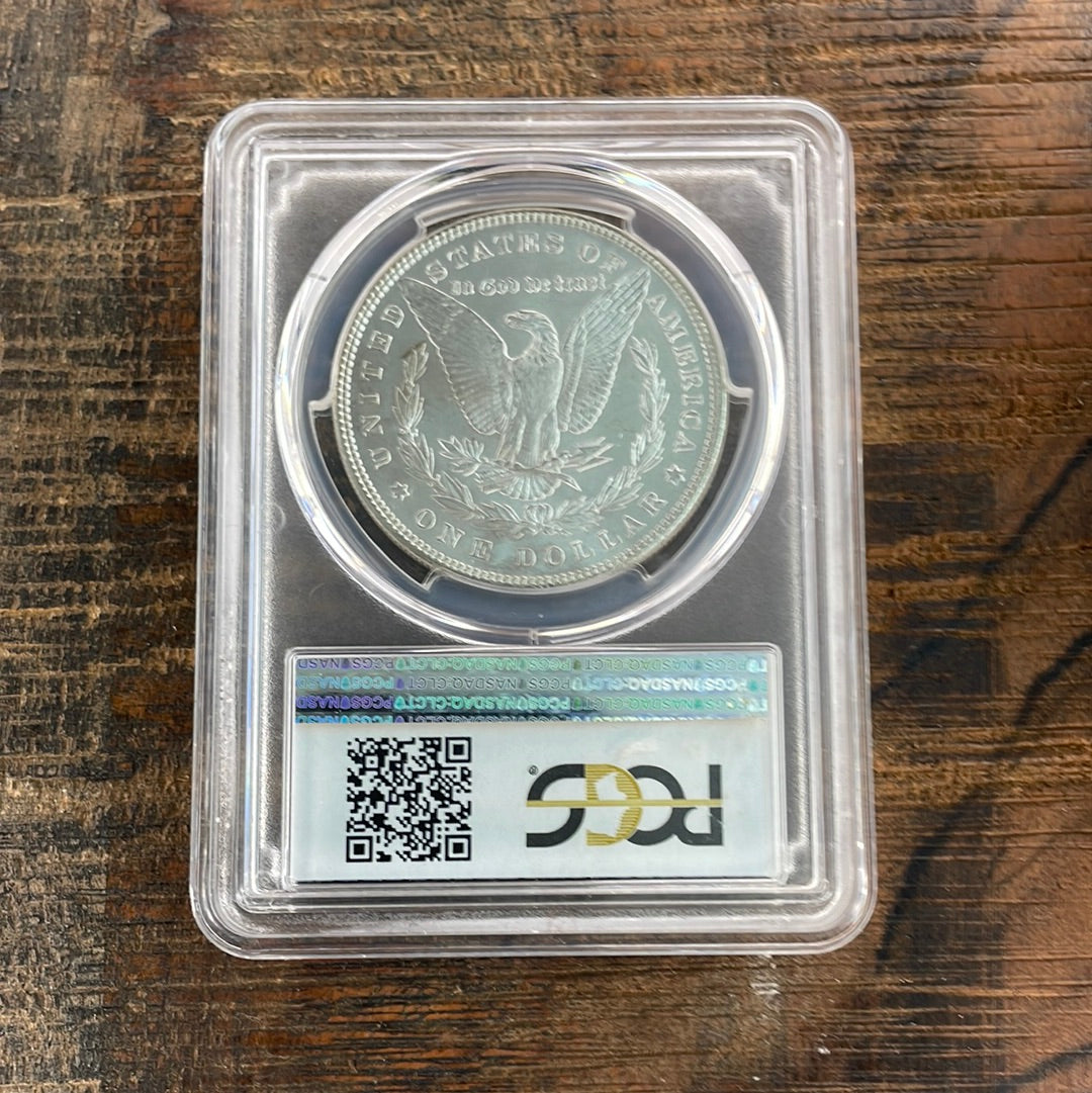 1885  $1 US Morgan Silver Dollar PCGS MS65